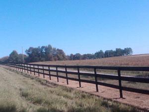 Farm fencing installation in Moore County NC